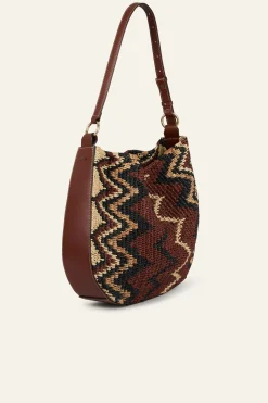 ARYA bolso hobo de rafia