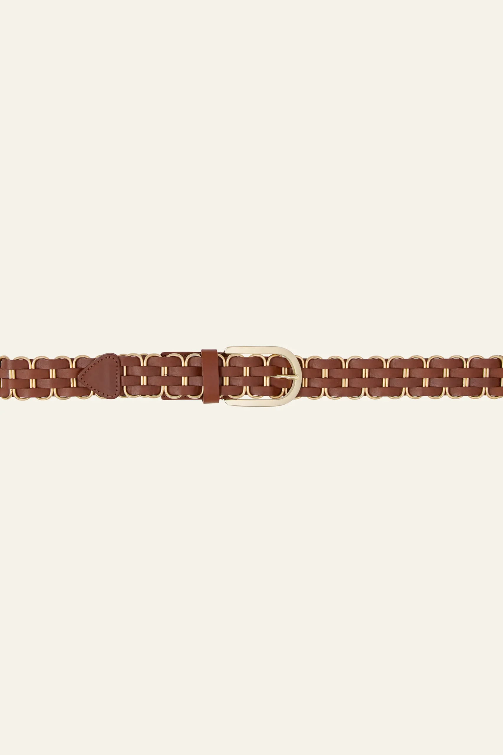 BECK cinturón de cuero trenzado € 175