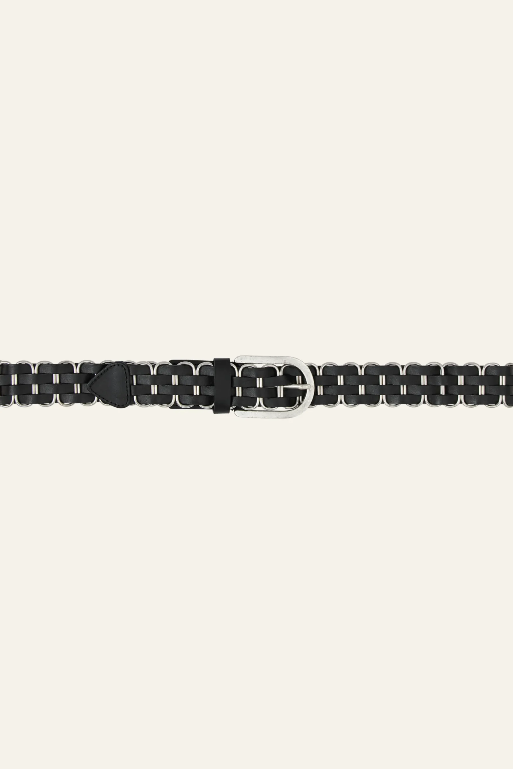 BECK cinturón de cuero trenzado € 175