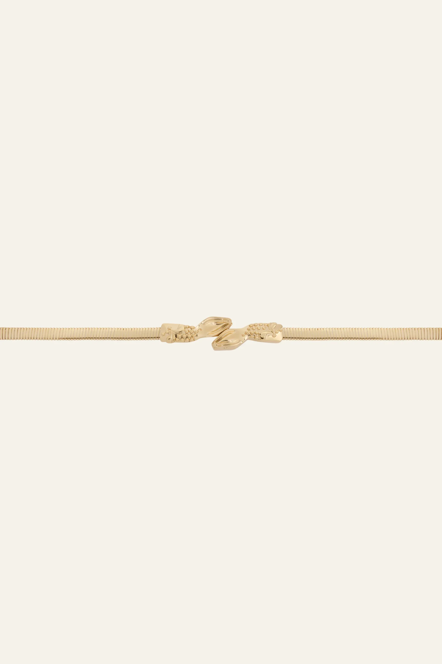 BEDUSA cinturón de punto metálico € 150 € 105