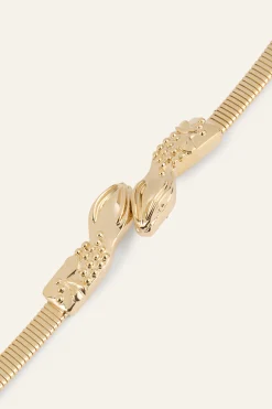 BEDUSA cinturón de punto metálico € 150 € 105