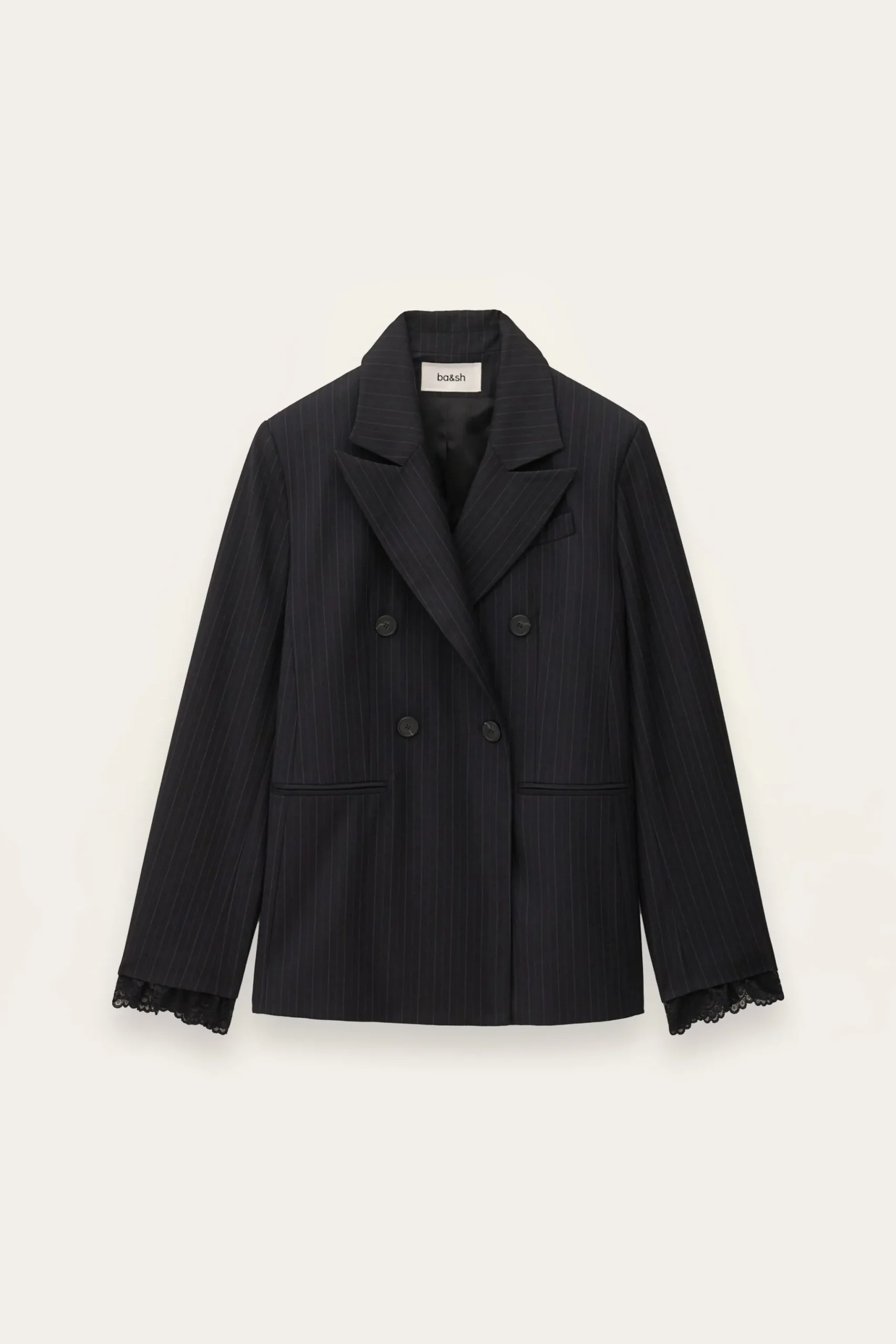 COLINE chaqueta de traje de rayas