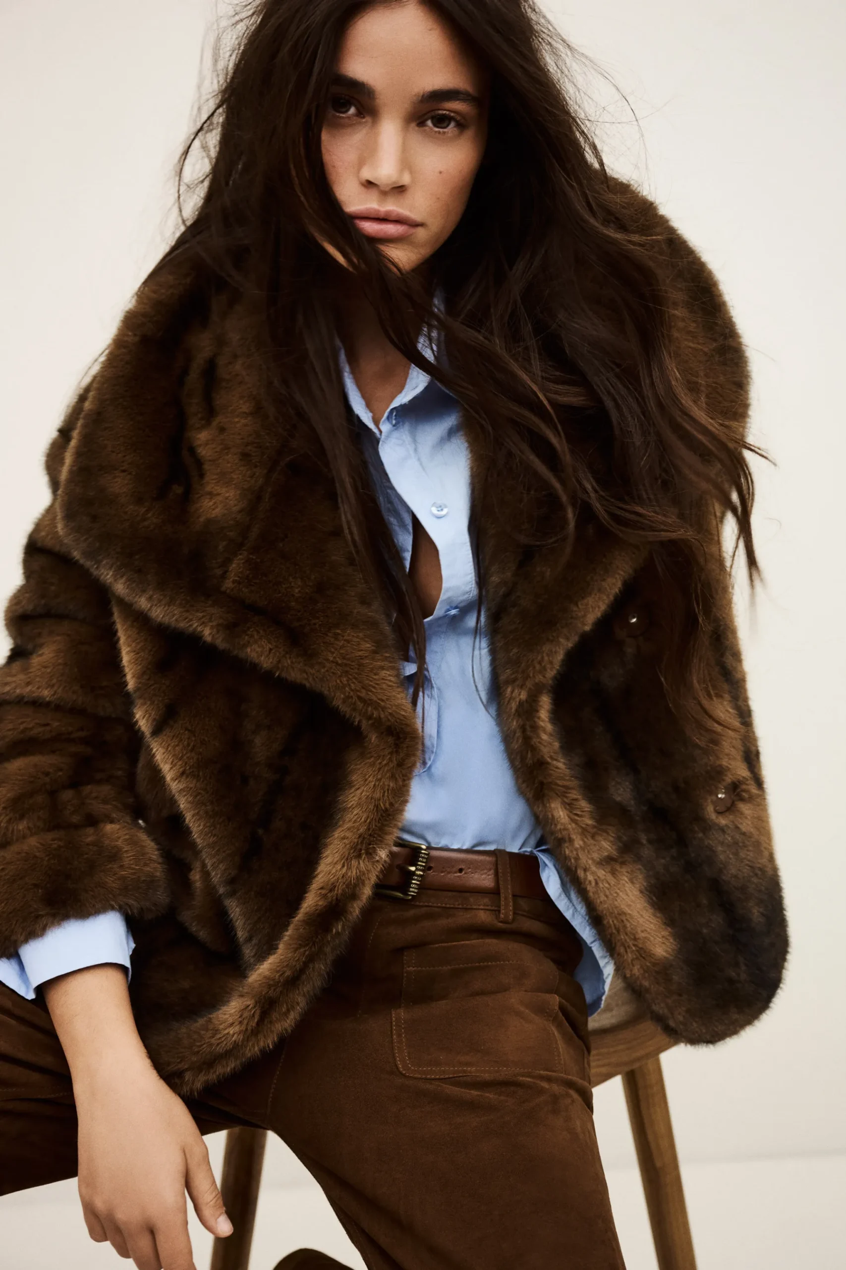 FOXY faux fur coat