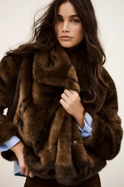 FOXY faux fur coat