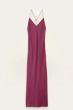 HANY vestido espalda descubierta viscosa