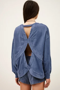 KEYRA sudadera de algodón oversize