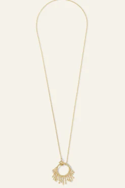 LINA collar largo con aro