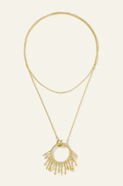 LINA collar largo con aro