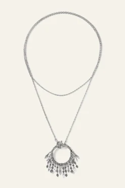 LINA collar largo con aro