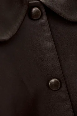 MILOS chaqueta con cuello peter pan