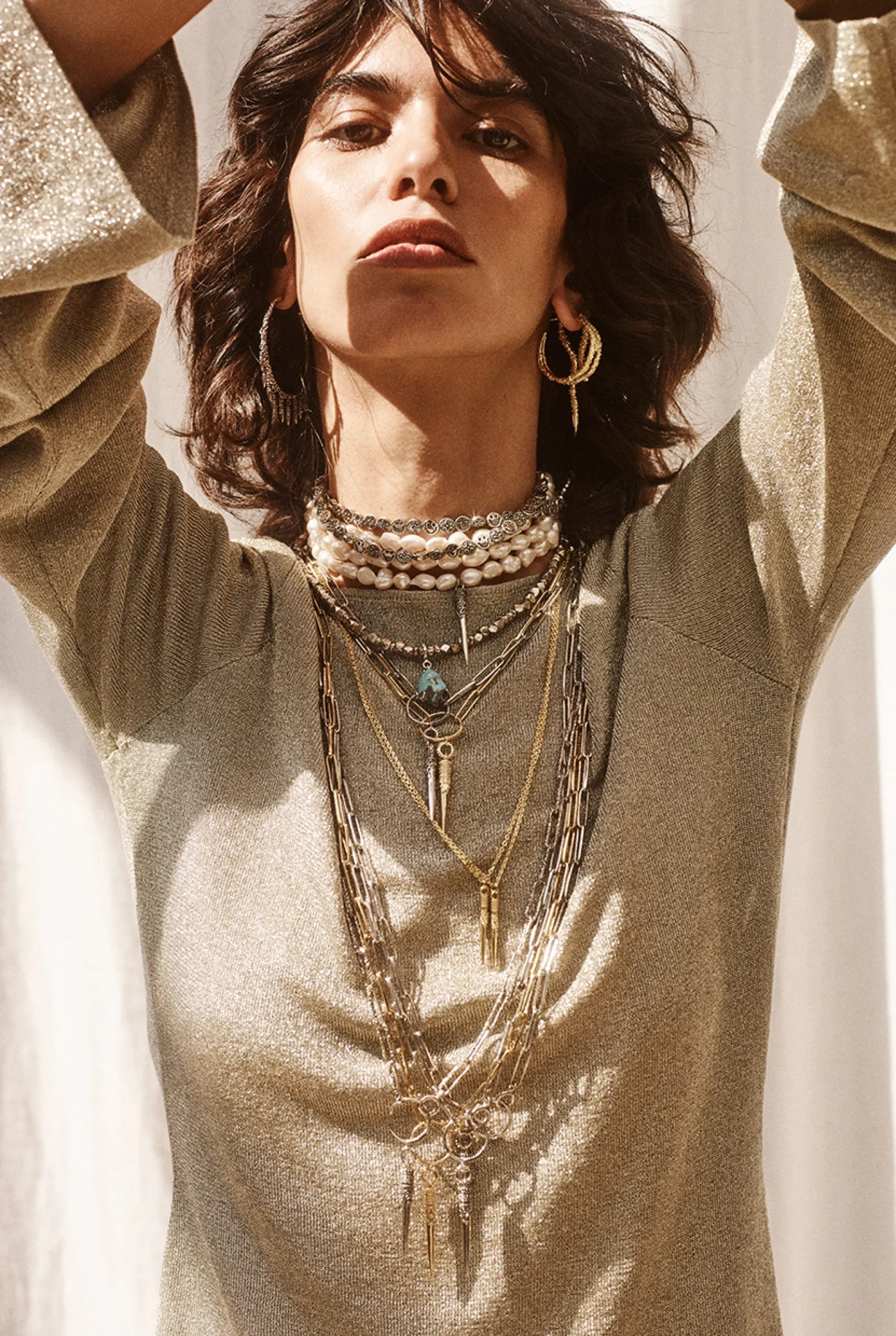 NAOKI collar de plata
