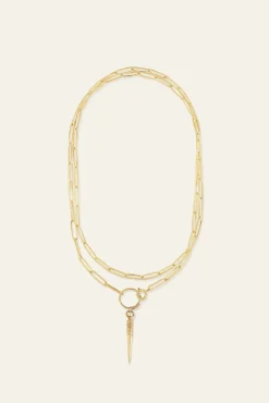 NAOMIE collar de plata