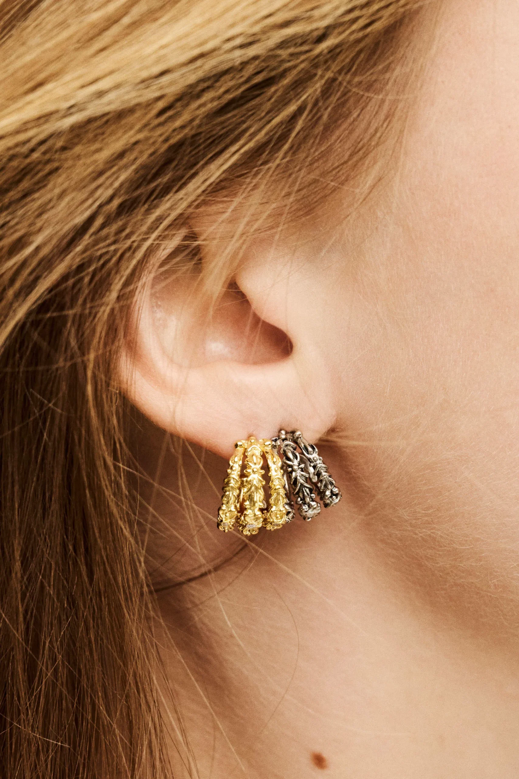 PERRINE pendientes de circonita