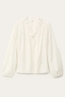 PETTY blusa jacquard ancha