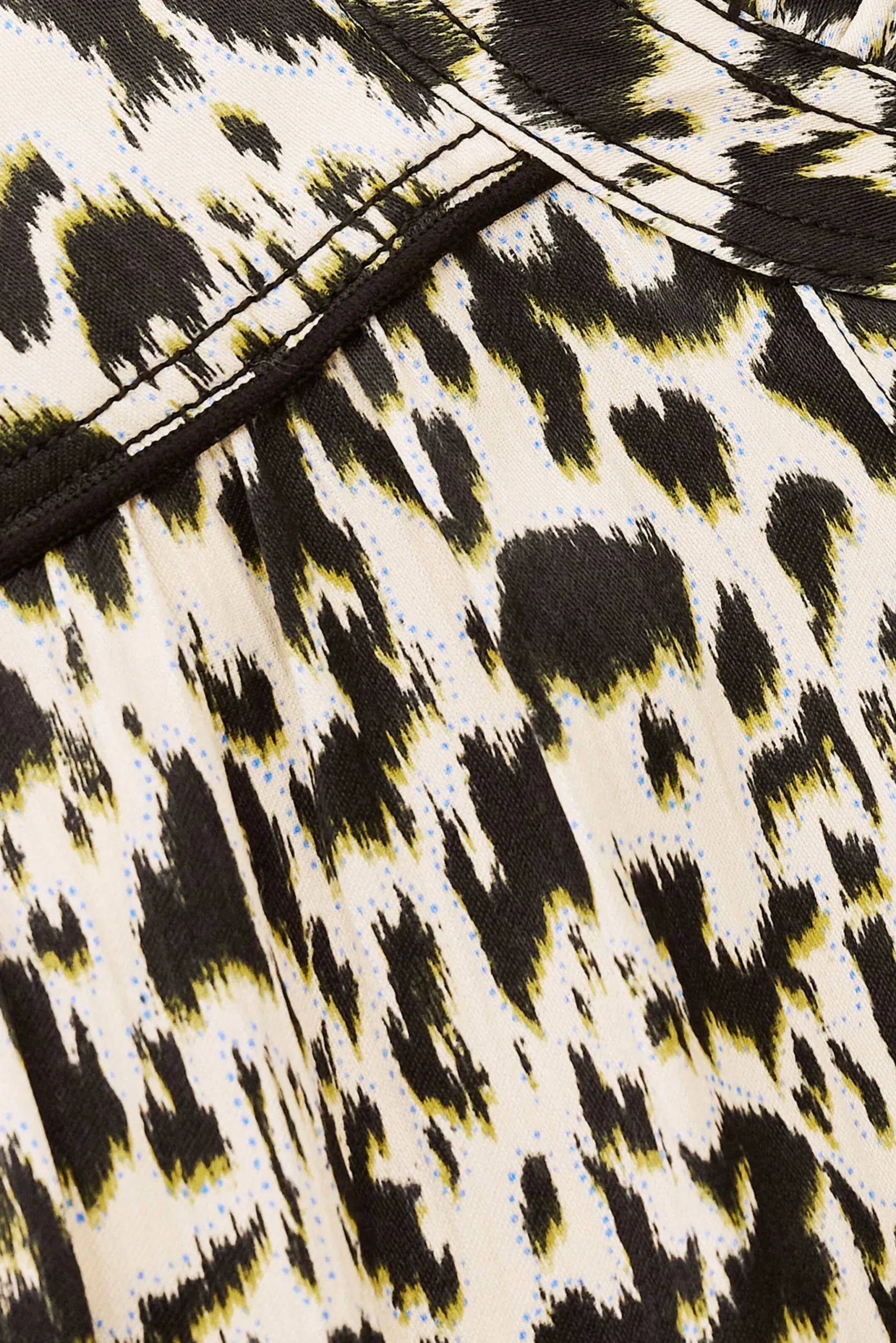 PIA blusa larga estampada