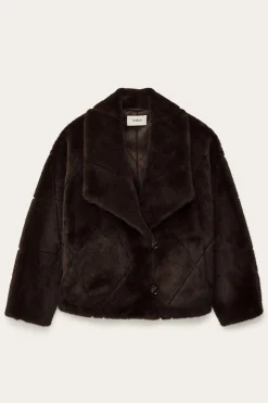 PINIE faux fur coat