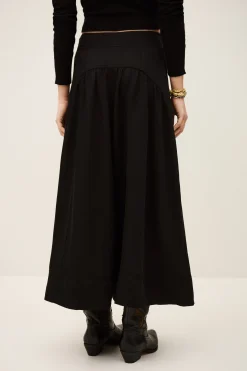 PONIA falda midi talle