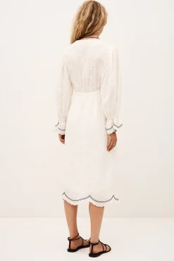 PRISCO vestido midi de jacquard