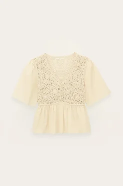 SALVI blusa de manga corta