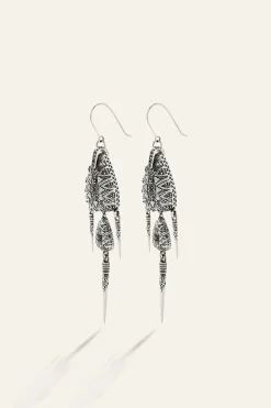SAVY pendientes de plata
