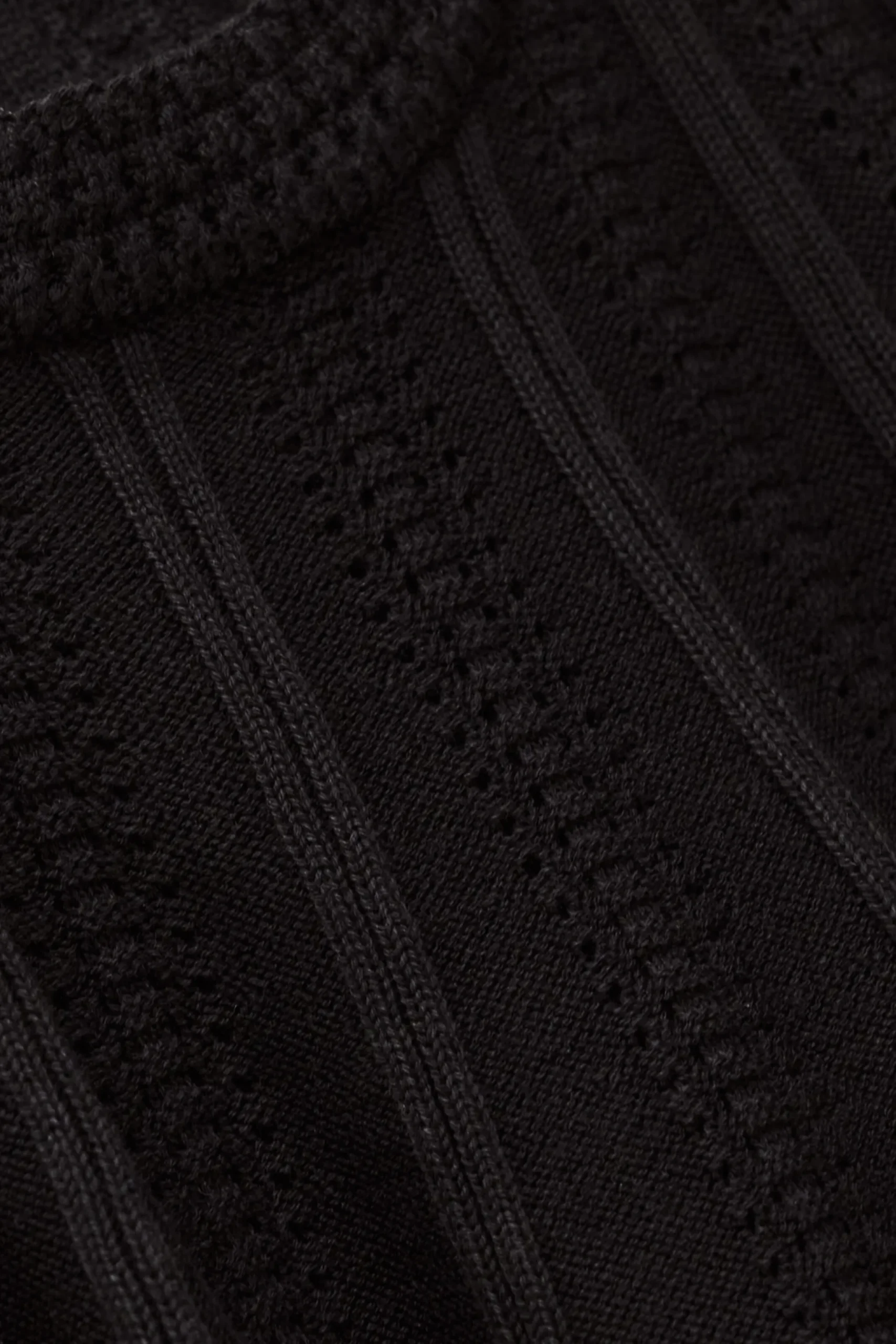 SERRES openwork knit tank top